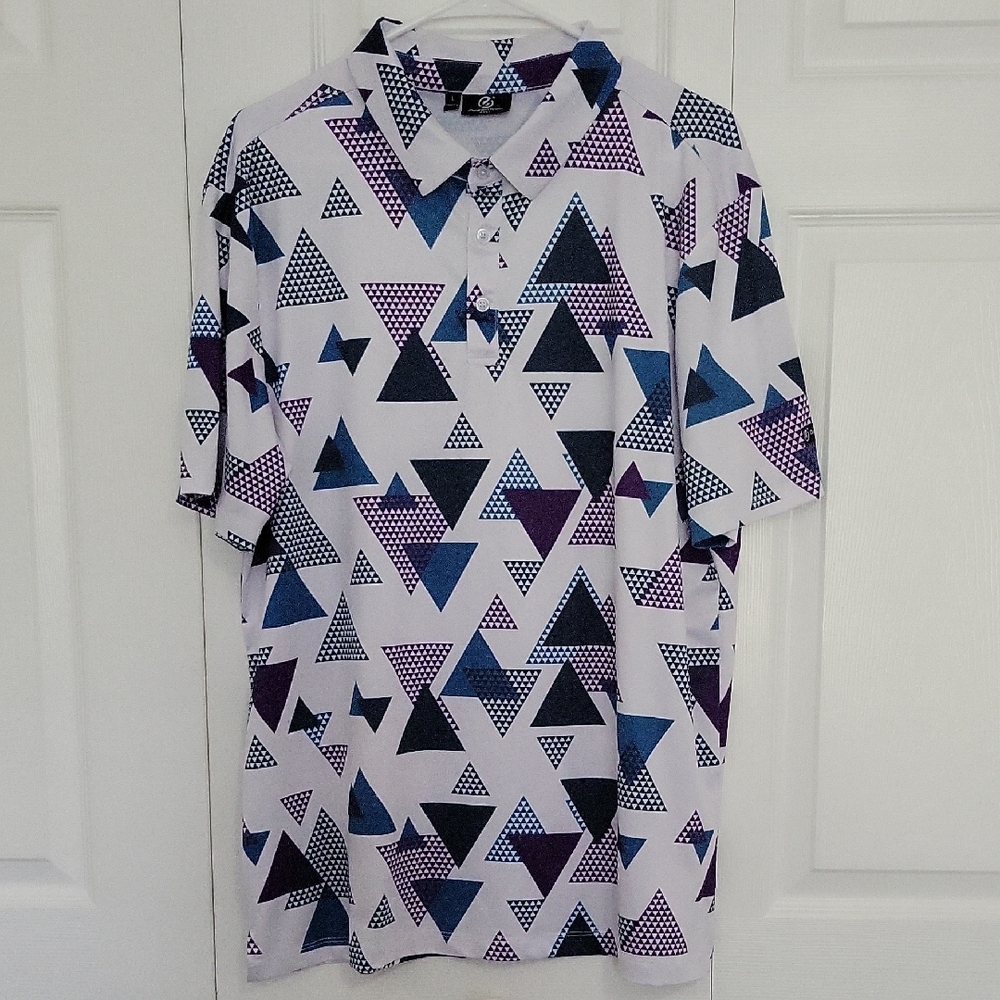 Geometric Patterned Men's Shirt